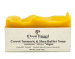 Organic Carrot, Turmeric and Shea Butter Soap