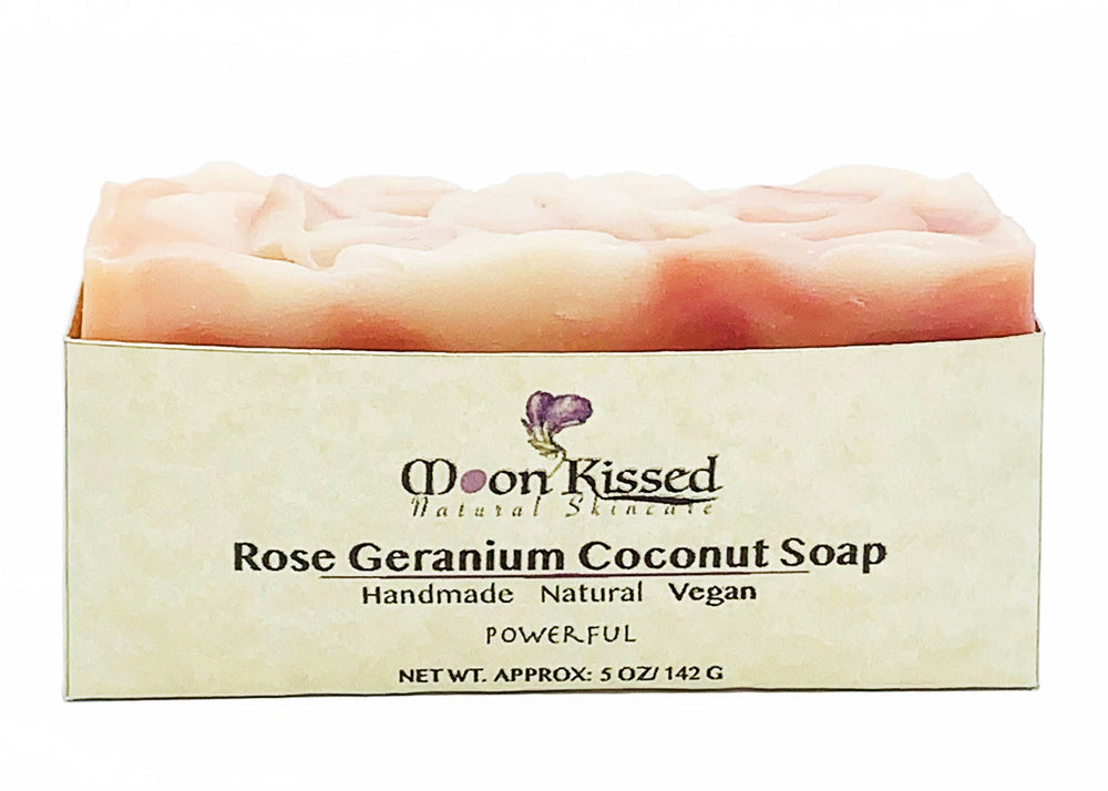 Rose Geranium Coconut Oil Soap